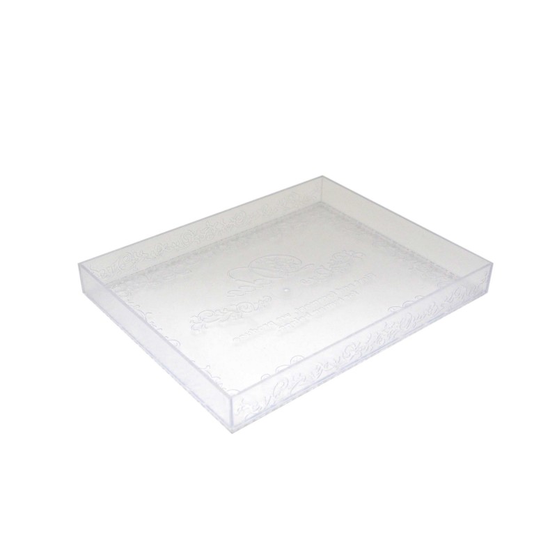 Stationery Tray Delco Clear B 146x186x23mm